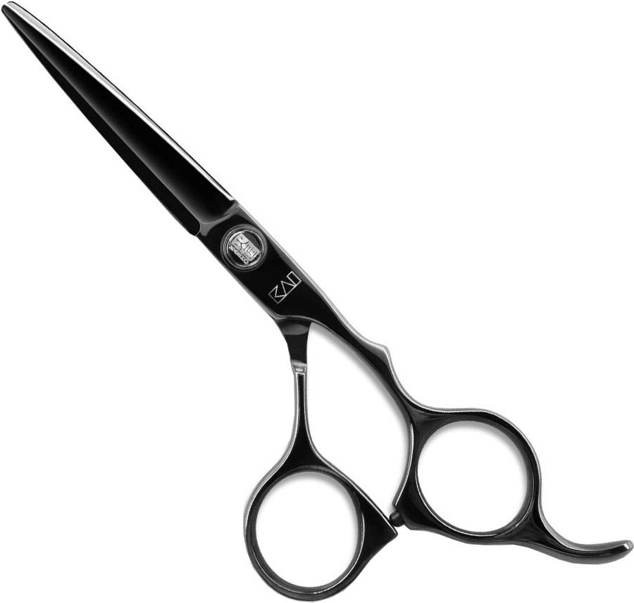Kasho Sagano Haarschneideschere 5,5 Offset Black