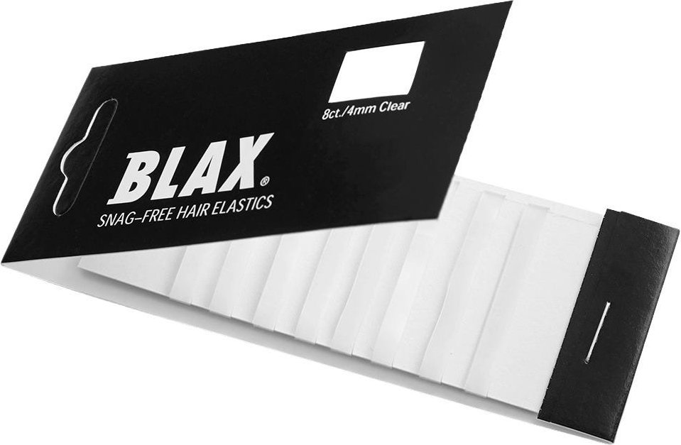 BLAX Hair elastics CLEAR 8 Stück