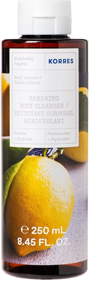 Korres Basil Lemon Revitalisierendes Duschgel 250 ml