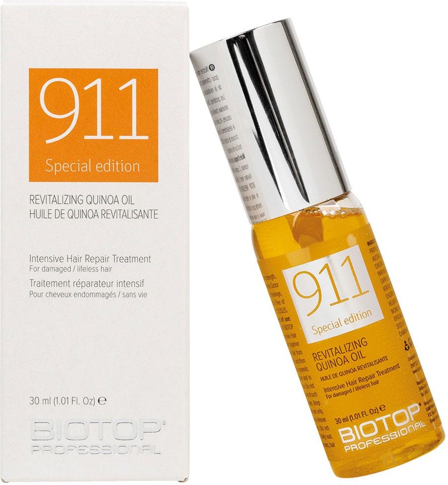BIOTOP PROFESSIONAL 911 Quinoa Hair Repair Oil 30 ml