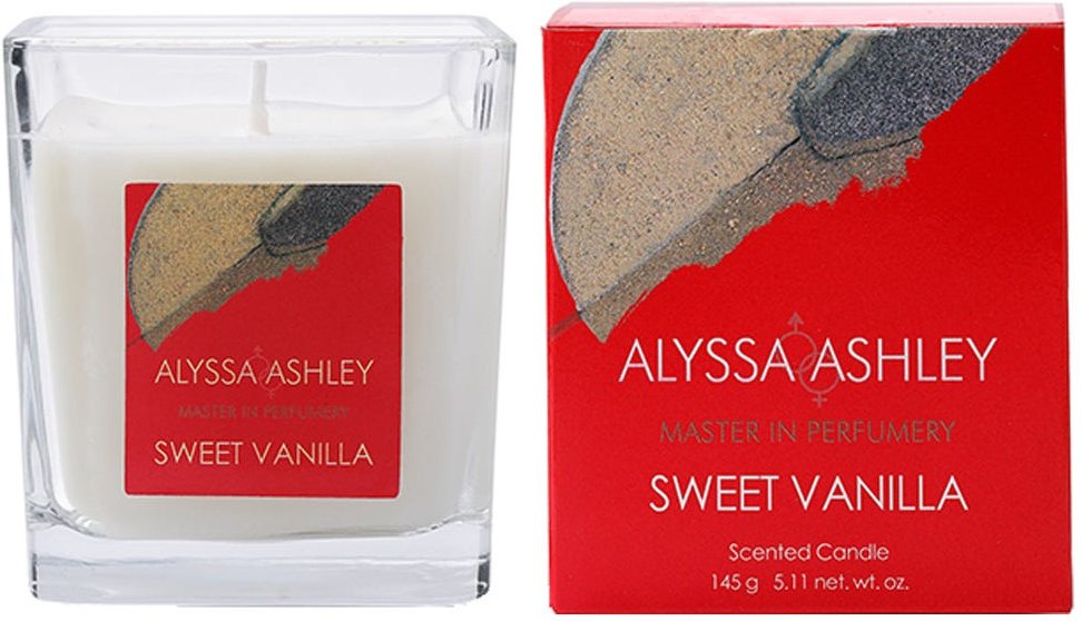 ALYSSA ASHLEY Sweet Vanilla Candle 145 g