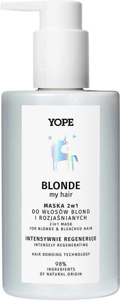 YOPE BOUNCE BLONDE MY HAIR 2in1 Mask 300 ml