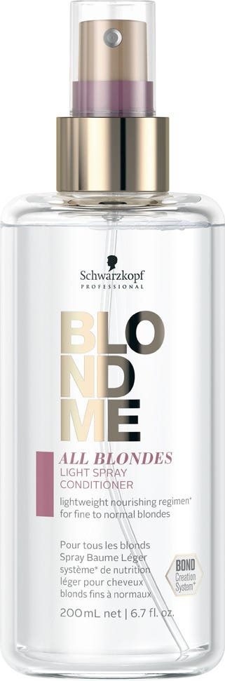 Schwarzkopf Blondme All Blondes Light Spray Conditioner 200 ml