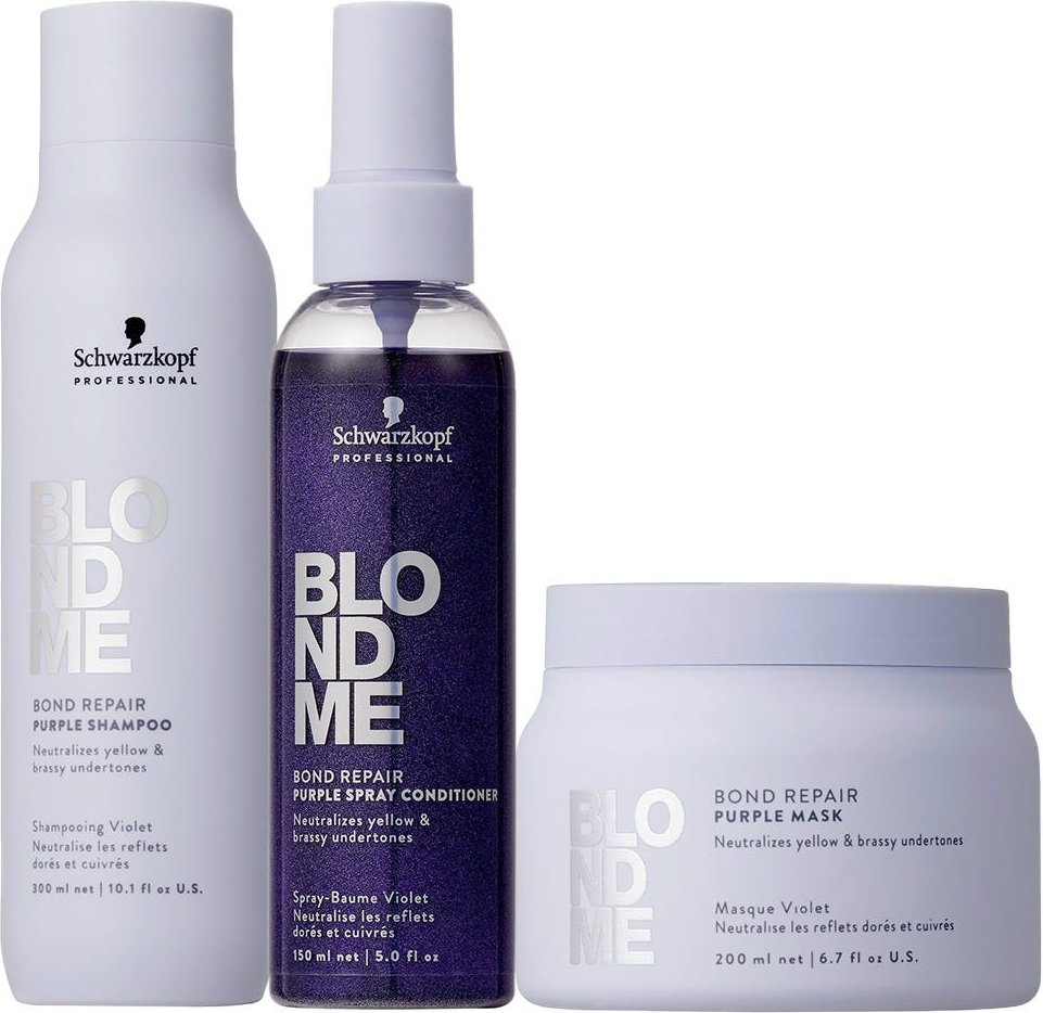 Schwarzkopf Blondme Purple Toning Bundle