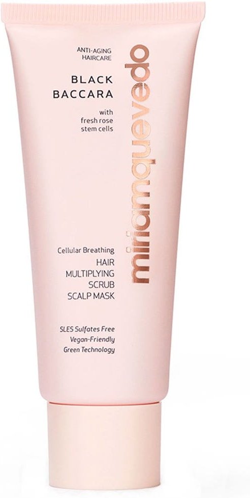 Miriam Quedevo Black Baccara Cellular Breathing Hair Multiplying Scrub Scalp Mask 200 ml