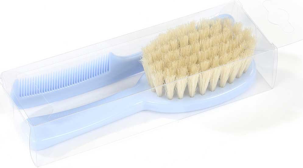 Braun & Wettberg Baby-Set, blau - natur