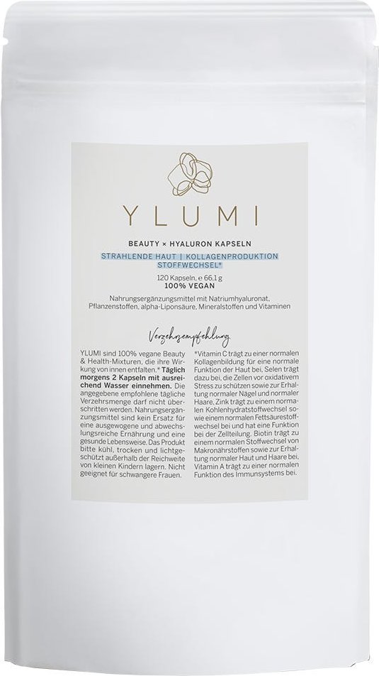 YLUMI Beauty x Hyaluron Kapseln Refill 66,1 g