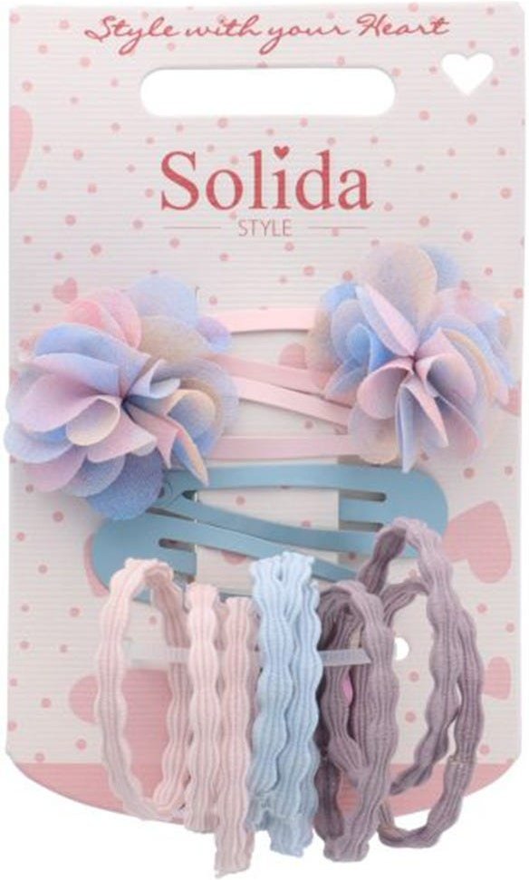 Solida Haarschmuck Haarclip/Haargummi Set