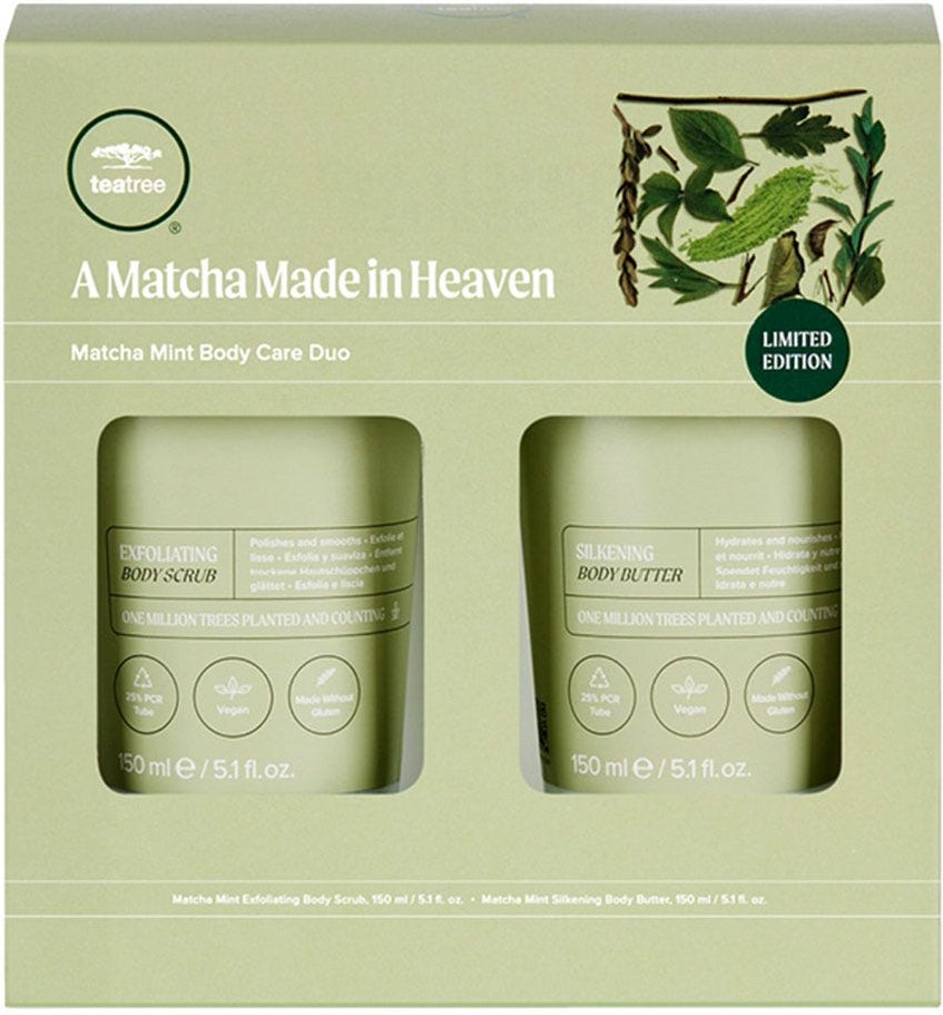 Paul Mitchell Tea Tree Matcha Mint Body Care Duo Limited Edition