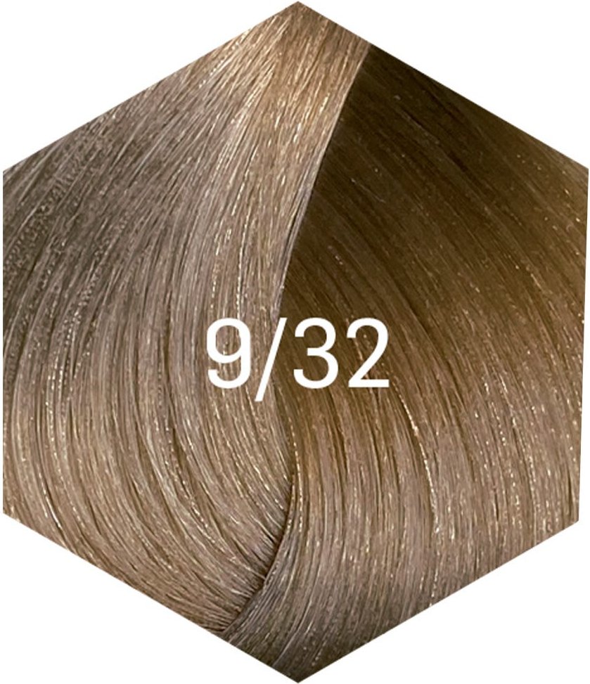 Lakmé Permanente Haarfarbe Collage 9/32 Hell Hellblond Irisé Gold 60 ml