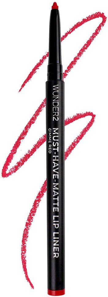 WUNDERBROW Must have Matte Lipliner Gimme Red 3,5 g