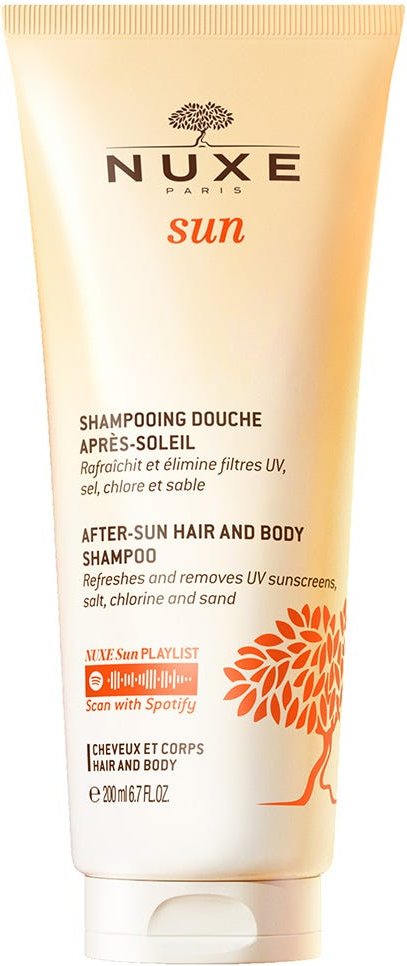 Nuxe Sun After-Sun Hair And Body Shampoo Duschgel für die Zeit nach dem Sonnenbad Für Körper und Haar 200 ml