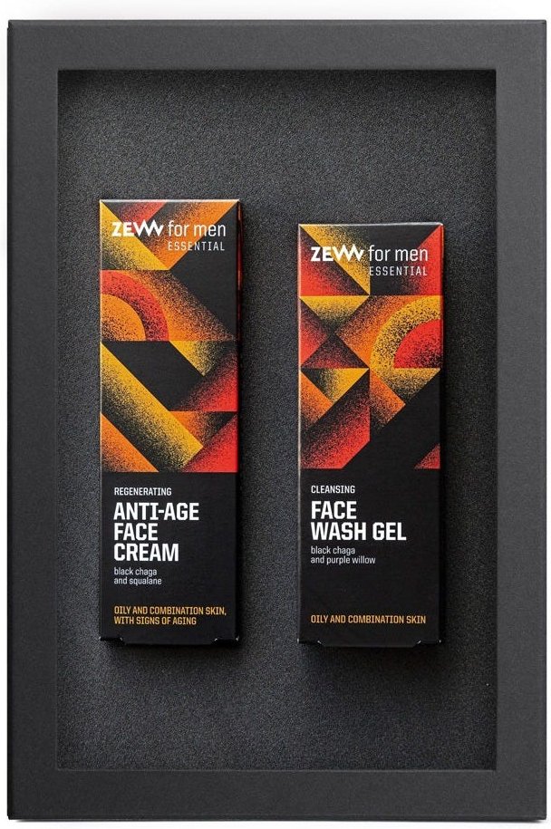 ZEW for Men Essential Regeneration Face Set