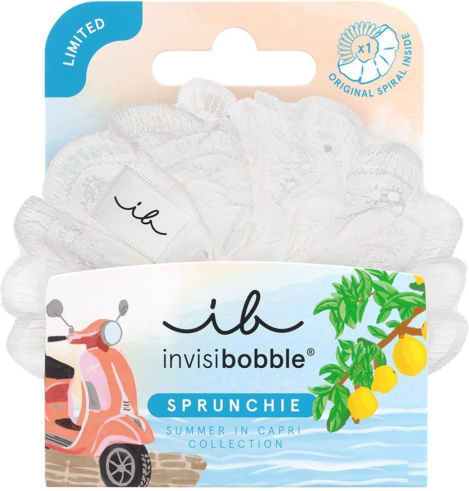 Thumbnail - invisibobble SPRUNCHIE SIC Blanco Bliss