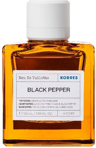Korres Black Pepper Eau de Toilette für Ihn 50 ml