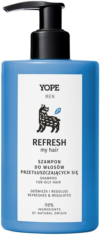 YOPE MEN REFRESH MY HAIR SHAMPOO Oily Hair 300 ml