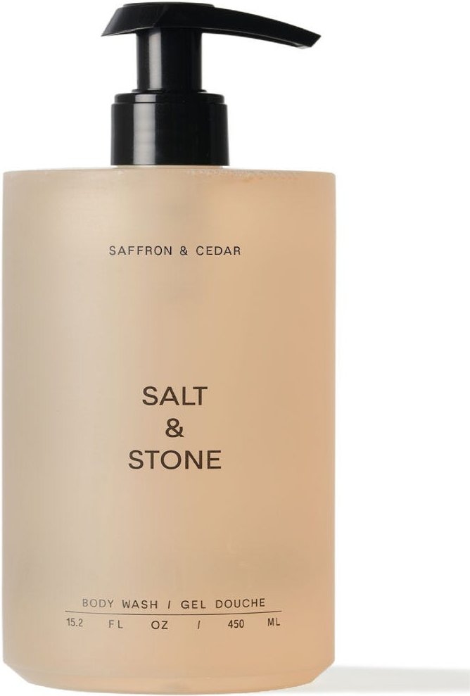 Salt & Stone Body Wash Saffron & Cedar 450 ml