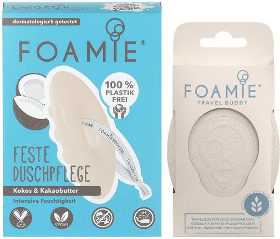 FOAMIE Shake Youre Coconuts Duschpeelin Pflegeset