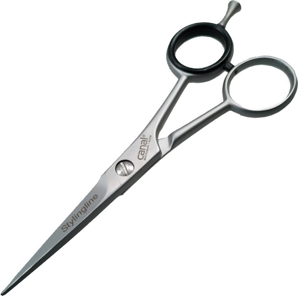Canal Haarschere mit Mikroverzahnung rostfrei 130 mm