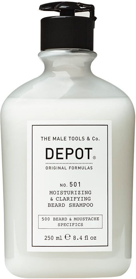 DEPOT 501 Moisturizing & Clarifying Beard Shampoo 250 ml