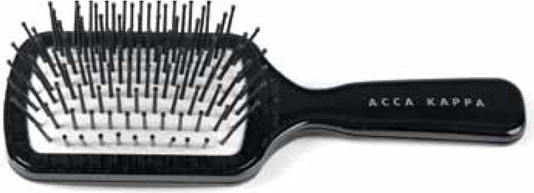 Acca Kappa Travel Paddle Brush black 6965 18 cm