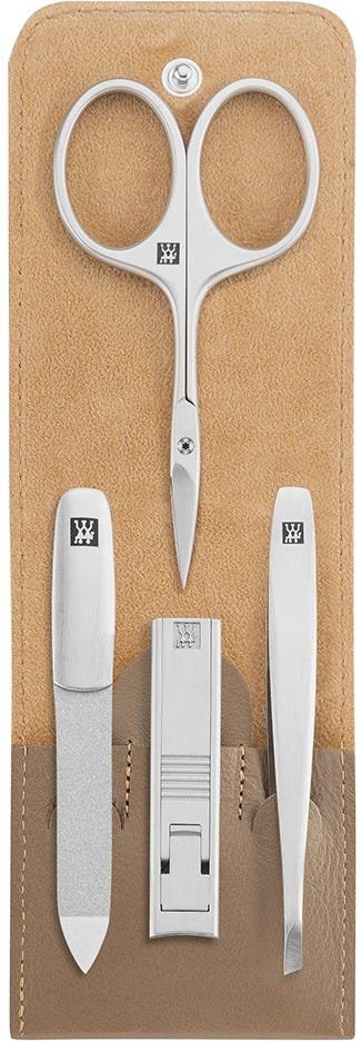 Zwilling Premium Maniküre Set 4-teilig in Beige