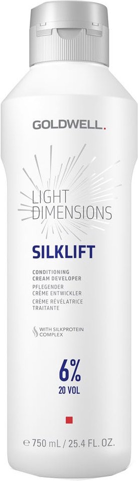 Goldwell Light Dimensions SILKLIFT 6% Conditioning Cream Developer 750 ml