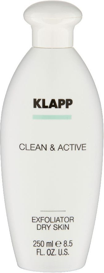 Klapp Cosmetics Clean & Active Exfoliator Lotion Dry Skin 250 ml