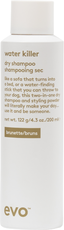 evo Water Killer Dry Shampoo Brunette 200 ml