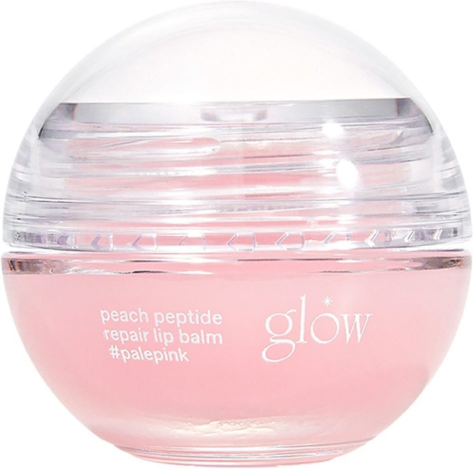 glow Peach Peptide Repair Lip Balm Palepink 8 g