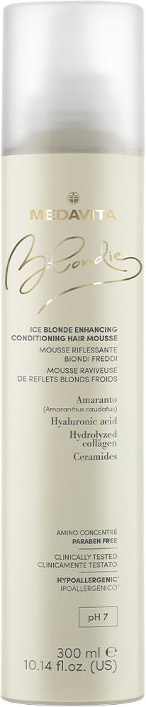 Medavita Ice Blonde Conditioning Mousse 300 ml
