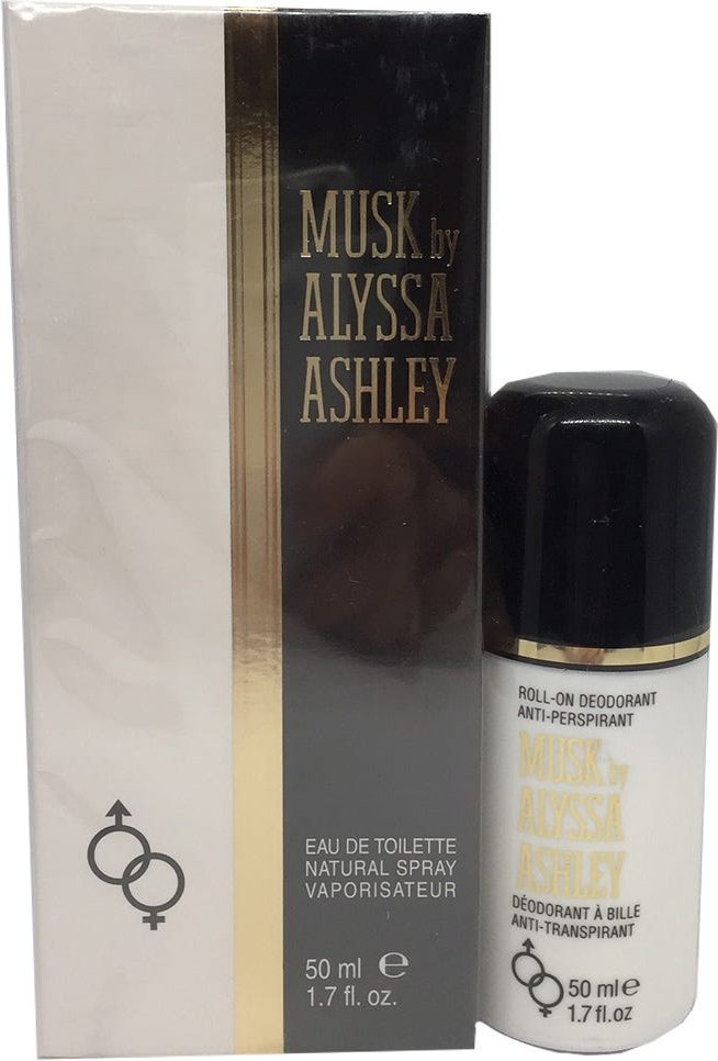 ALYSSA ASHLEY Musk Geschenkset mit Deo Roll-On