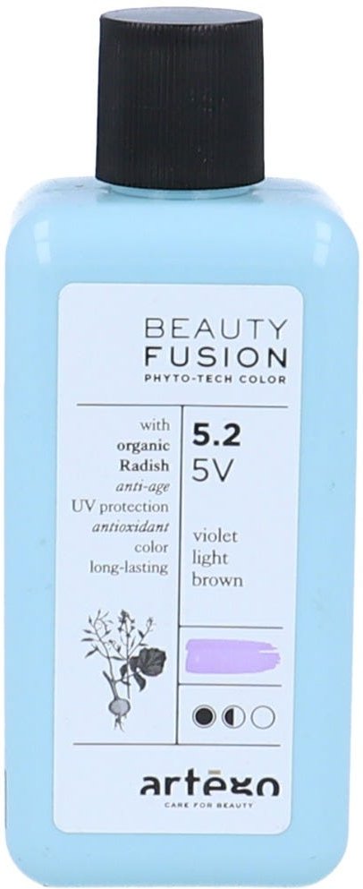 Artego Beauty Fusion Haarfarbe 5.2 Hellbraun Violett 100 ml