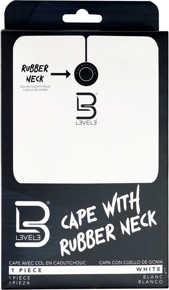 Level3 Cape with Rubber Neck White