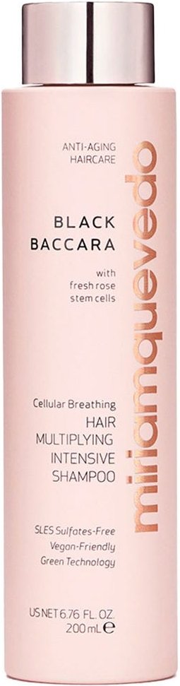 Miriam Quevedo Black Baccara Cellular Breathing Hair Multiplying Intensive Shampoo 200 ml