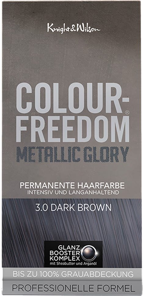 Colour Freedom Metallic Glory Dark Brown 140 ml
