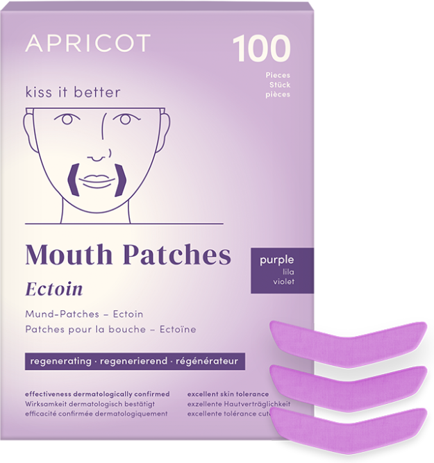 APRICOT Mund Patches mit Ectoin