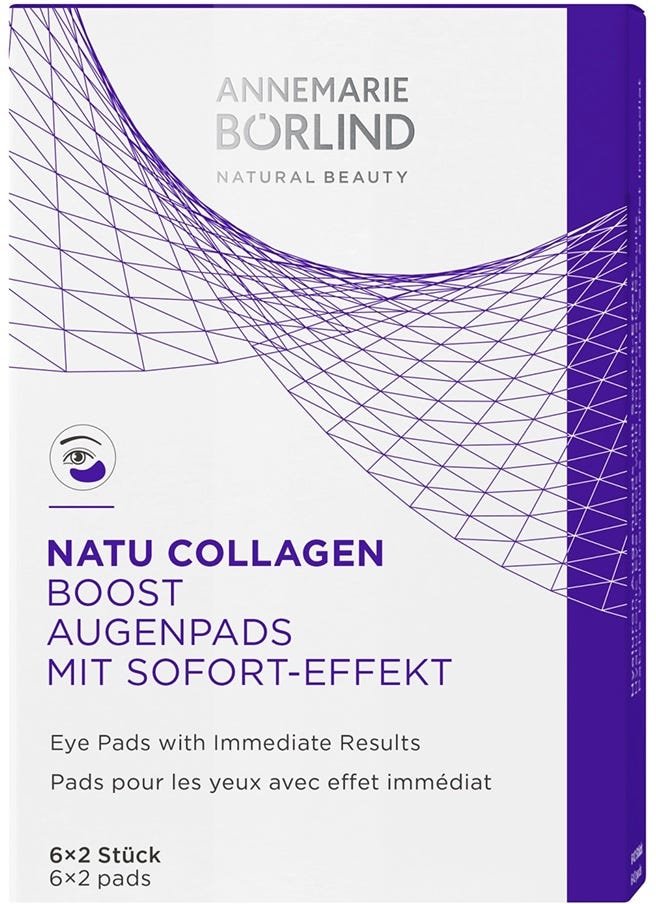 ANNEMARIE BÖRLIND Natu Collagen Boost Augenpads 6 Stück