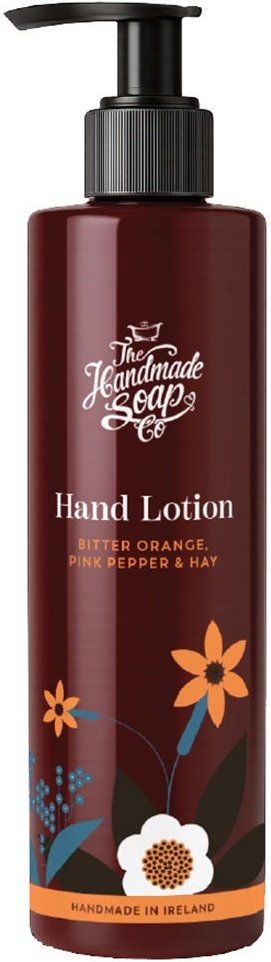 The Handmade Soap Handlotion Bitter Orange, Pinker Pfeffer, Hay 250 ml