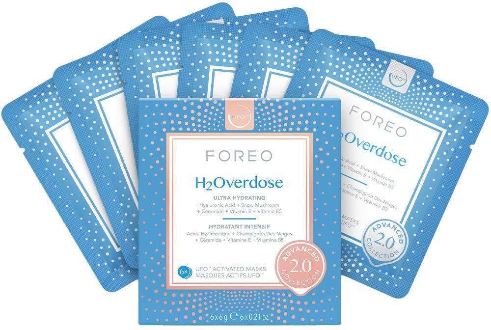FOREO Sweden UFO Mask H2Overdose 2.0 6 Stück