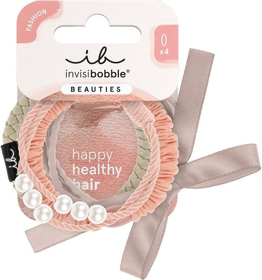 invisibobble BEAUTIES Powdery Pearl 4 Stück
