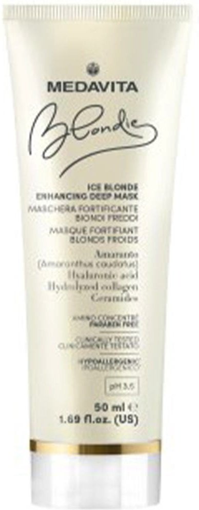 Medavita Ice Blonde Enhancing Deep Mask 50 ml