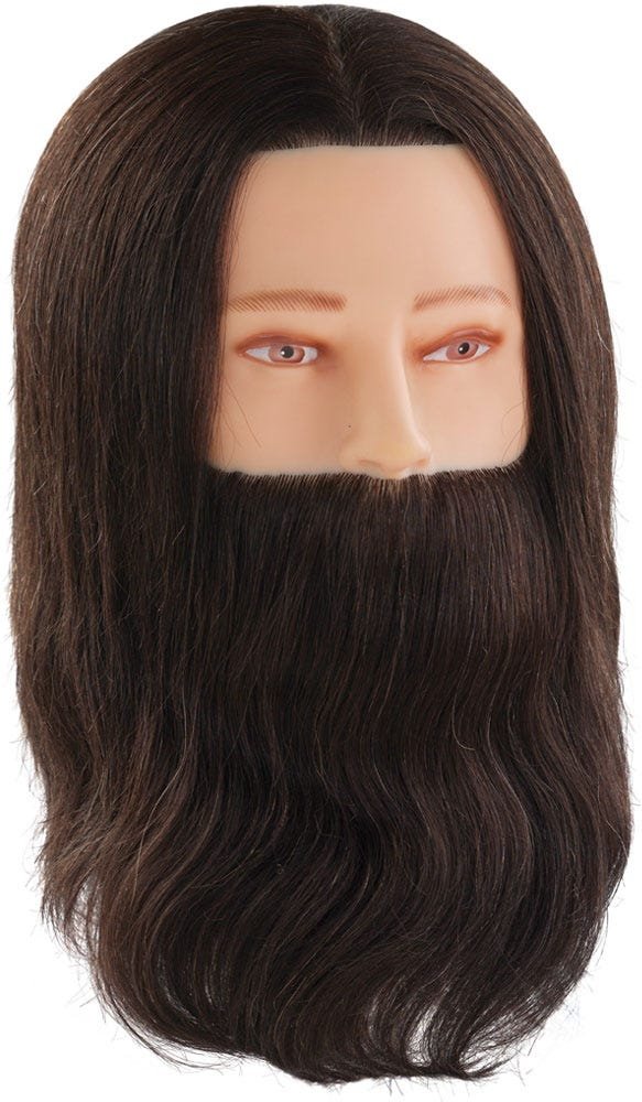 Comair Männer Übungskopf Paul mit Bart