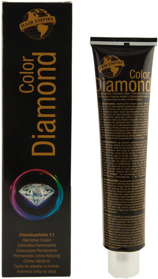 Thumbnail - Hair Empire Diamond Color Mittelbraun Warm 4/00 - 60 ml