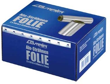 Comair Alufolie Silber / 2 Rollen a 50 Meter
