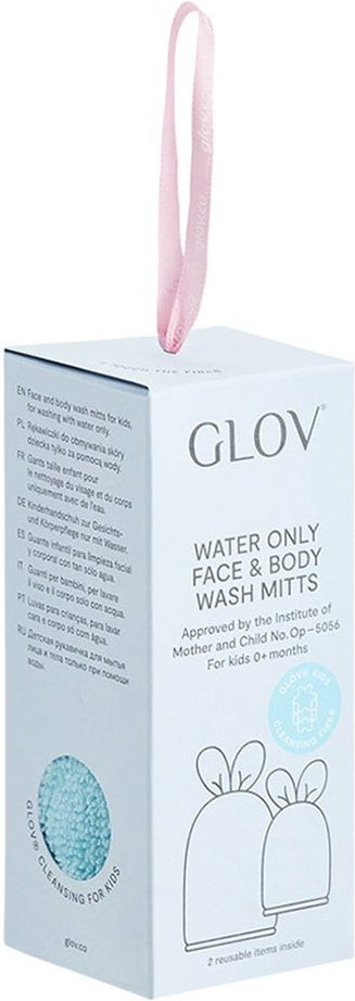 GLOV Kids Face & Body Wash Mitts