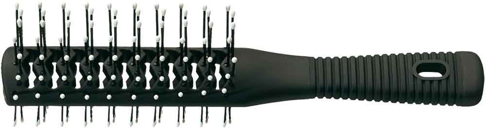 Comair Tunnelventbürste "Rubberize" schwarz