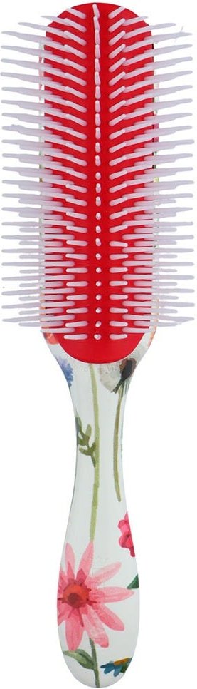 Denman D4 Deluxe Floral Fantasy 9-reihig