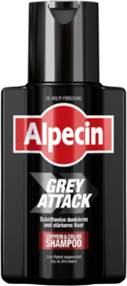 Alpecin Grey Attack Coffein & Color Shampoo 200 ml
