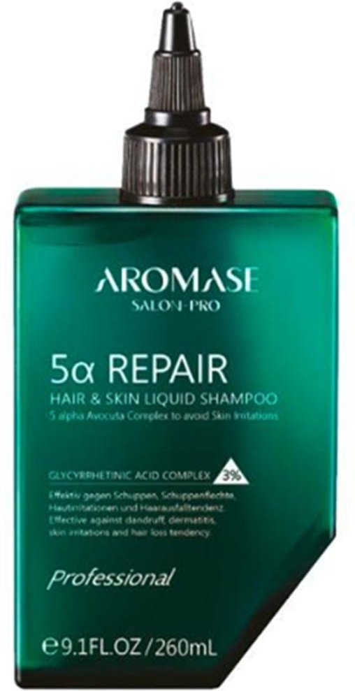 AROMASE 5a Repair Hair & Skin Liquid Shampoo 260 ml